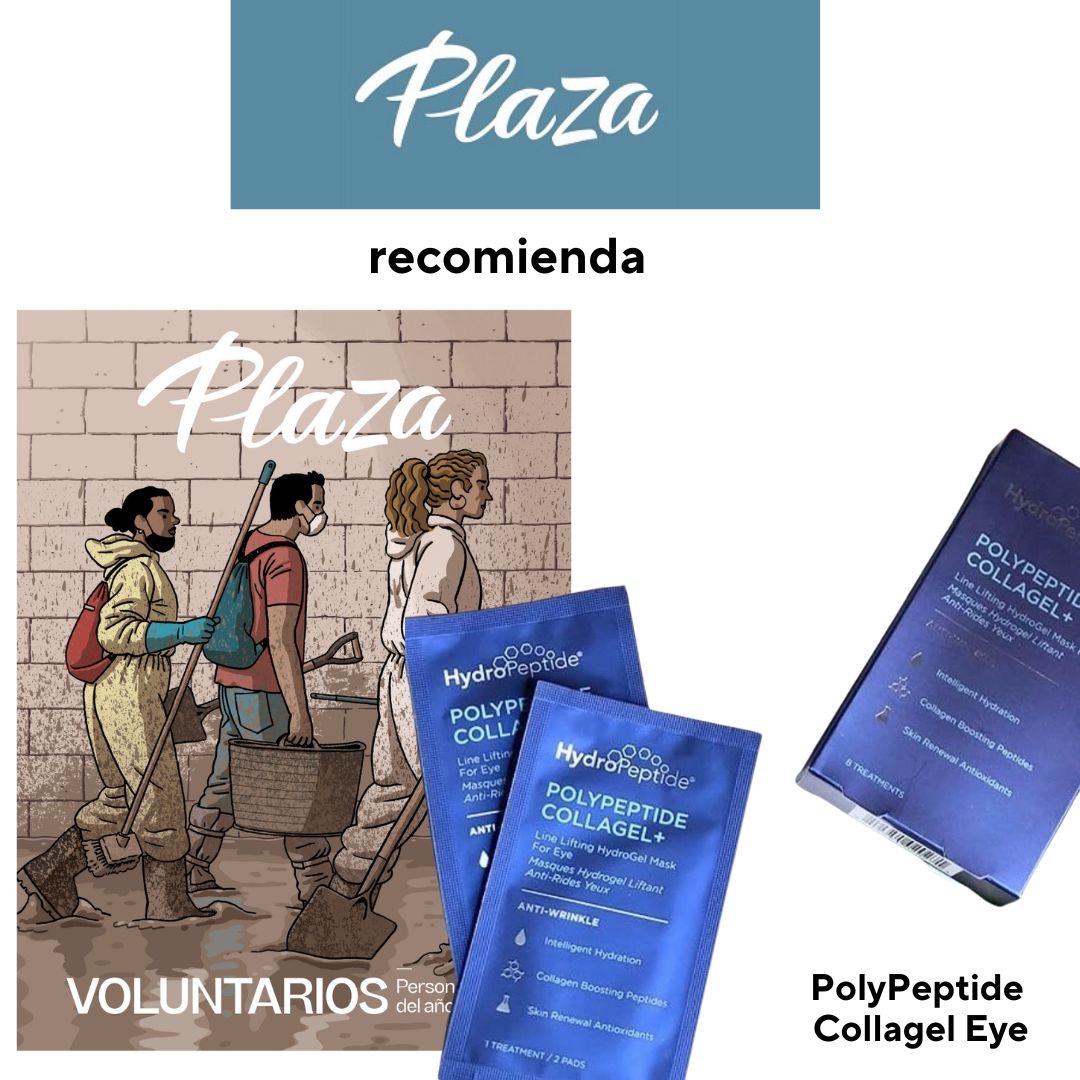 La revista Plaza Valencia ha recomendado nuestras mascarillas para el contorno de ojos